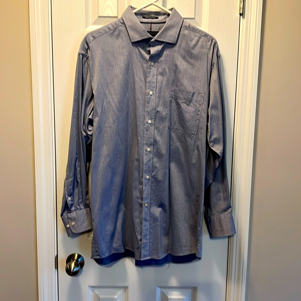 Tommy Hilfiger Blue Button Down Shirt